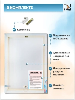 Картина на стену Разрыв 30х40см 1шт.