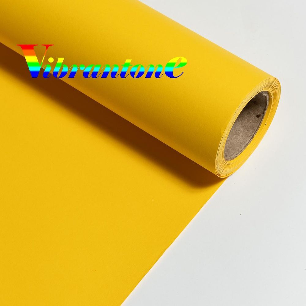Фон бумажный Vibrantone VBRT1114 Yellow 1.35x6м желтый
