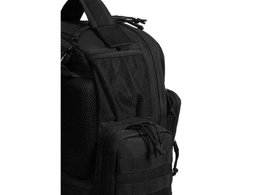 Рюкзак ShotTime городской/тактический Tactical 36л, ПВХ 600D, MOLLE, боковые термо карманы, чёрный, ST-BP-230 07-BK