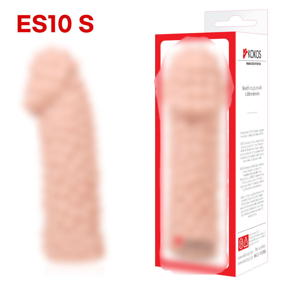 Насадка на пенис EXTREME SLEEVE телесная с шипами KOKOS ES-10-S