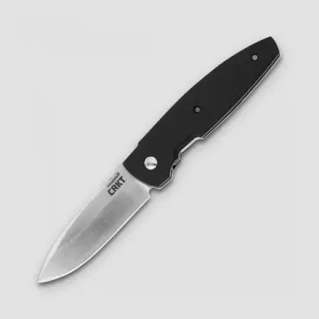 Складной нож CRKT Lucas Burnley Design Aux Folder CR/1220 c клинком из стали 8Cr13MoV, рукоять GRN