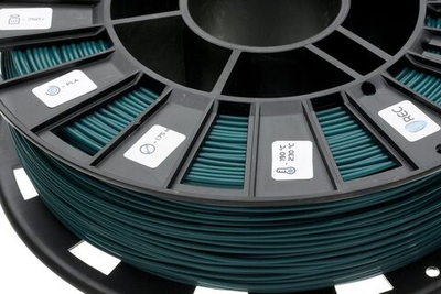 PLA пластик 1,75 для 3D принтера REC зеленый 0,75 кг