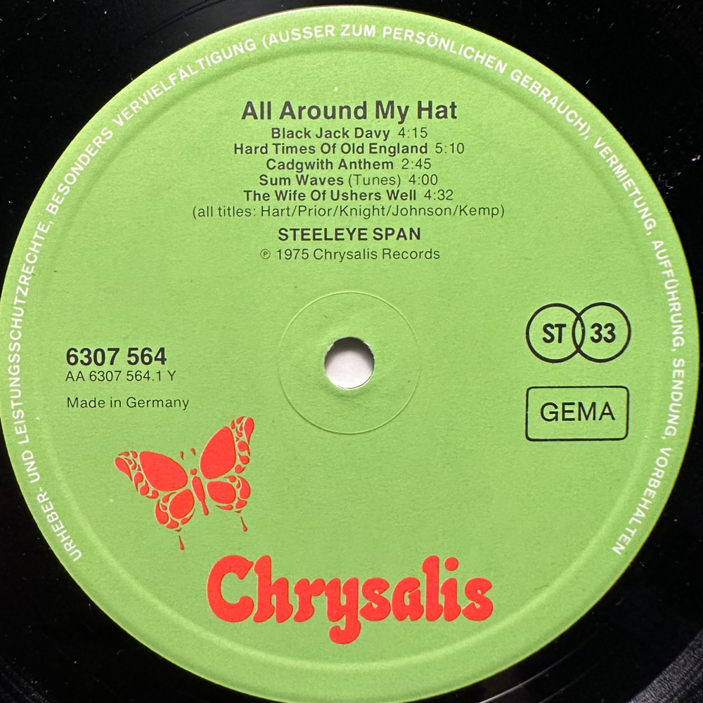 Steeleye Span - All Around My Hat (Германия 1975г.)