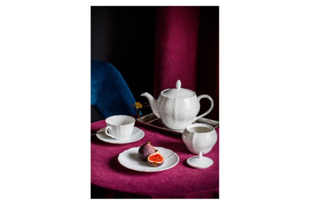 Сахарница 320мл Noritake Шер Бланк