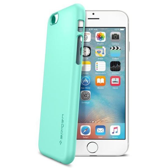 Sgp Spigen Case Thin Fit Mint SGP11593 - Защитная накладка для iPhone 6 / 6S
