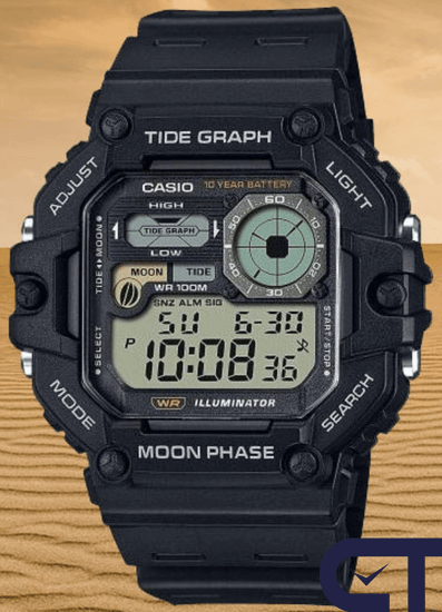 Casio WS-1700H-1A — унисекс наручные часы