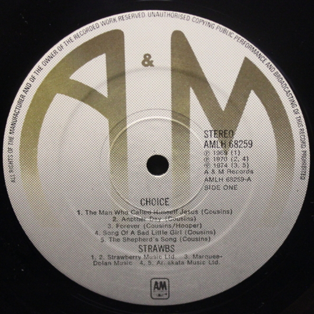 Strawbs / Strawbs By Choice (LP)