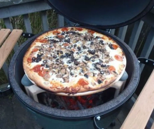 Камень керамический круглый для выпекания XL, 53 см (Big Green Egg)