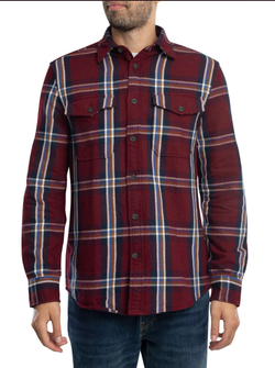Рубашка мужская TOMMY HILFIGER HEAVY BRUSHED CHECK