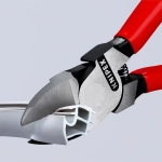 Кусачки боковые для пластмассы 160 мм Knipex 72 01 160 SB