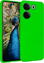 Мягкий Soft Touch чехол из силикона для TECNO CAMON 20 / 20 PRO 4G с бархатной подкладкой