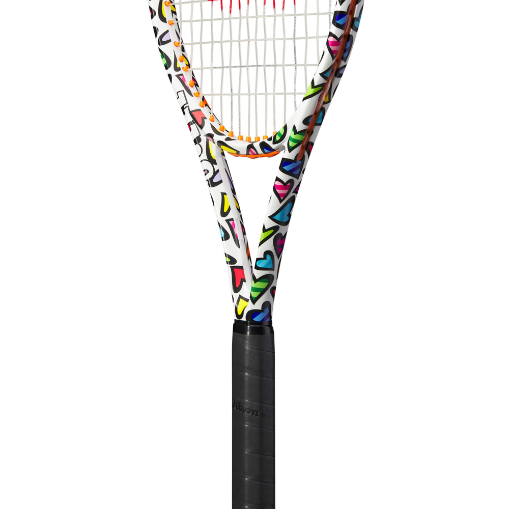 Теннисная ракетка Wilson Clash 100L V2.0 Britto Hearts Tour Racket