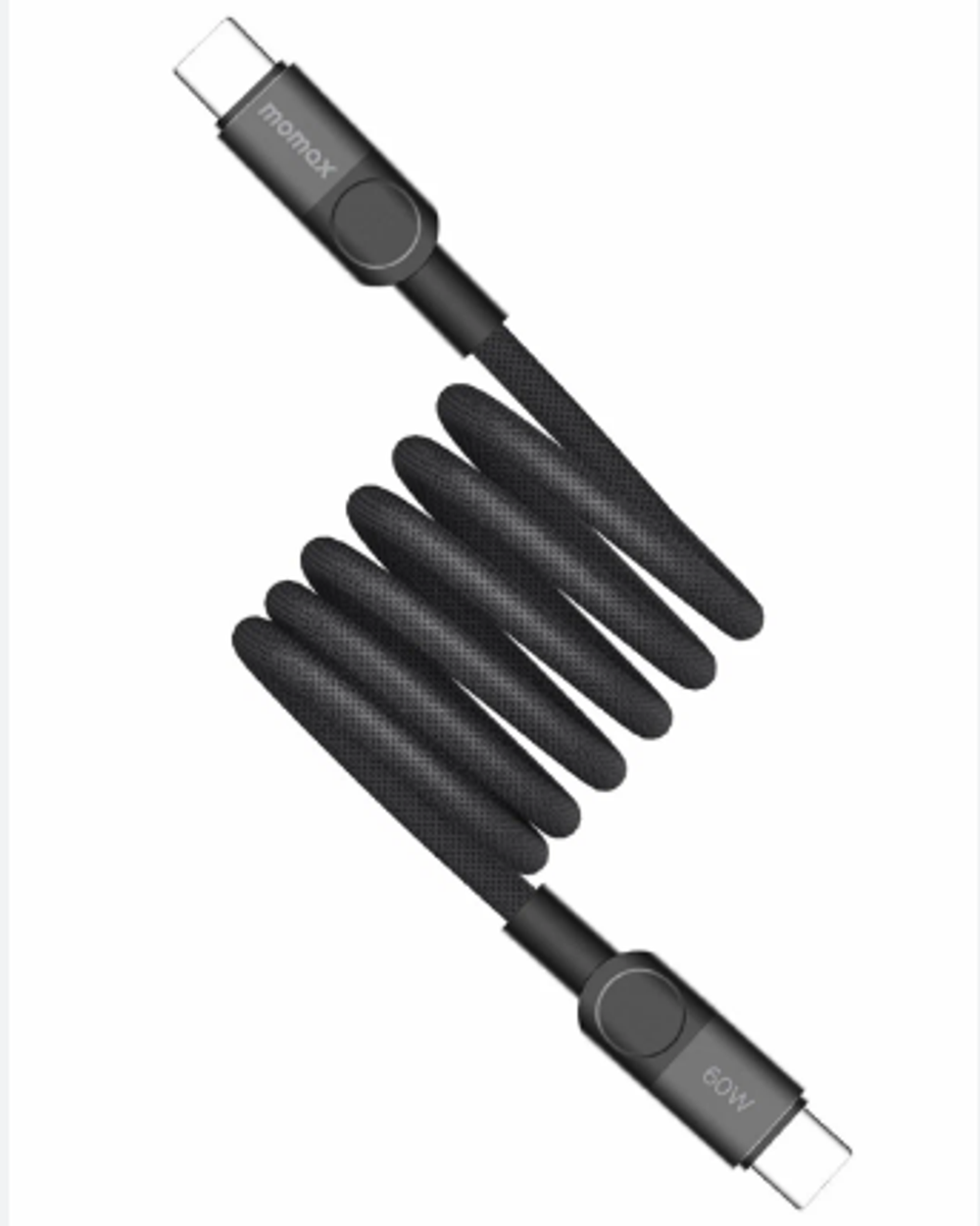 Usb Кабель-зарядка Type-C на Type-C Momax Mag.Link 60W DC61D 2м черный