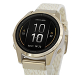 Смарт-часы Garmin EPIX Pro Gen 2 Sapphire Edition 42мм Soft Gold с нейлоновым ремешком 010-02802-20