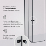 Душевое ограждение 120x80 см, без поддона AM.PM X-Joy W94G-403-120280-BT1K