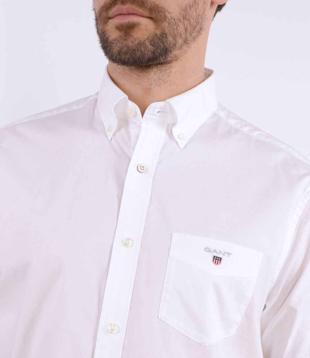 Рубашка REG BROADCLOTH SS BD Gant - белый(3046401)