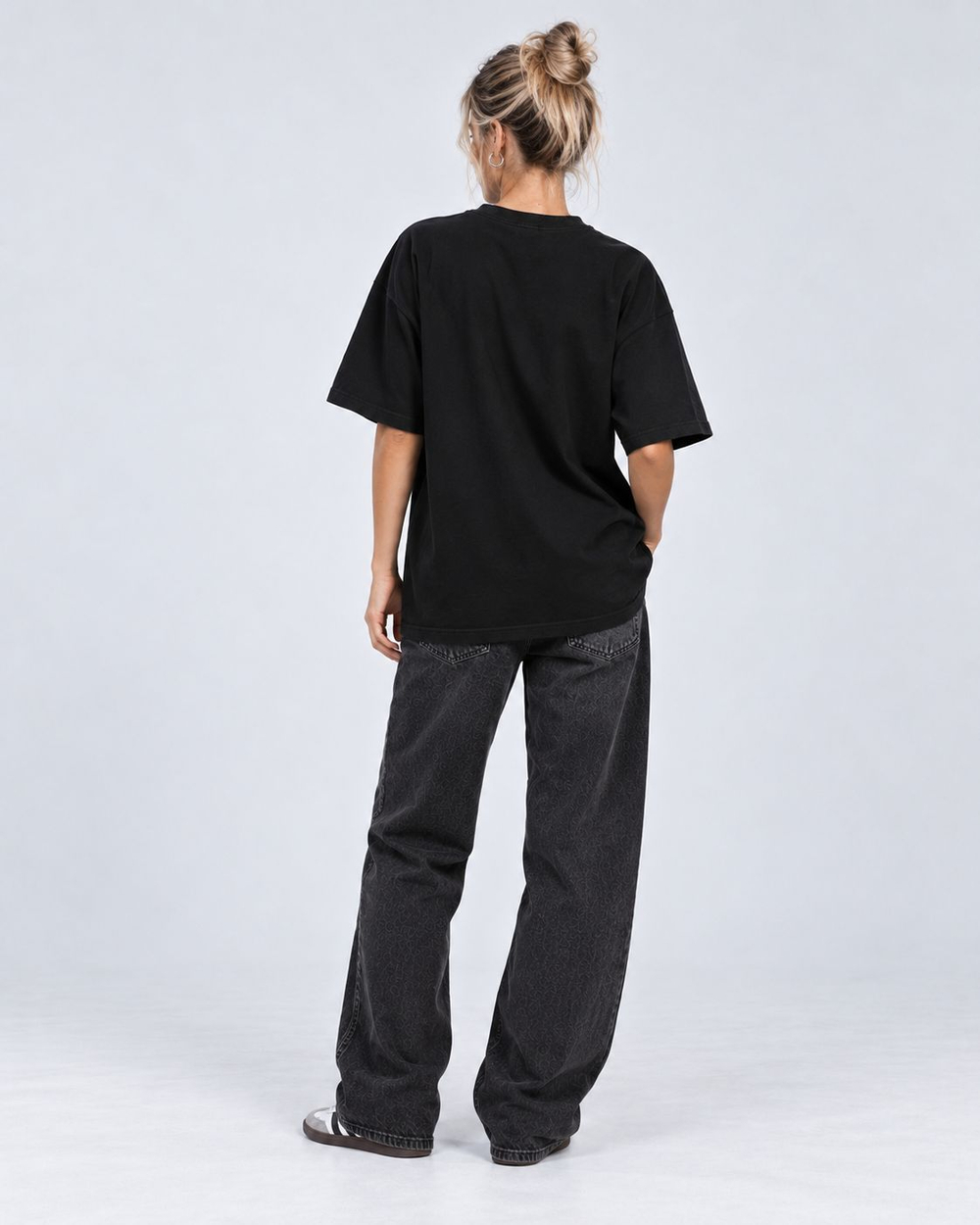 Футболка oversize КИТЕНБЕРГ черная
