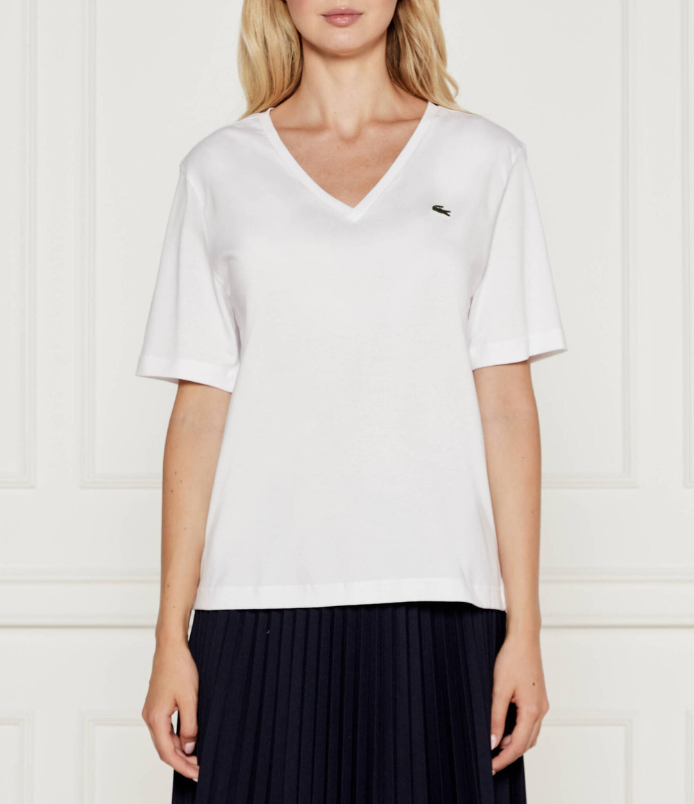 Футболка Lacoste - белый(TF7300)