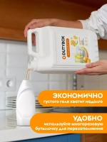 GraSS Средство гель для мытья посуды пряный мандарин 5 л