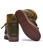 Кожаные угли classic wedge INUIKII - хаки(75203-005)