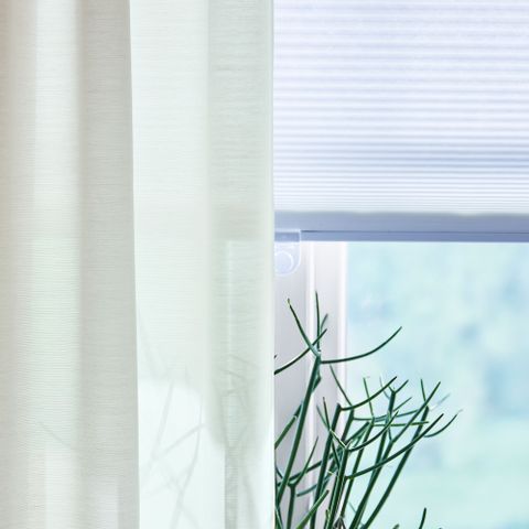 Комплект штор IKEA HILJA (ХИЛЬЯ), Белый, 145x250 см, 2 шт