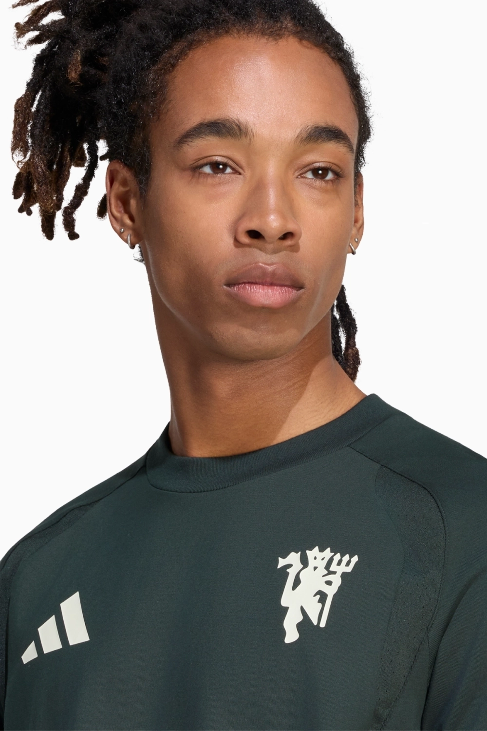 Футболка adidas Manchester United 26/27 Tiro Travel Tee - зеленый