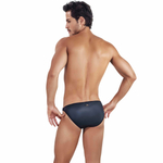 Черные мужские трусы-брифы с декоративным пояском Misty Brief (Размер: S) (Цвет: черный)