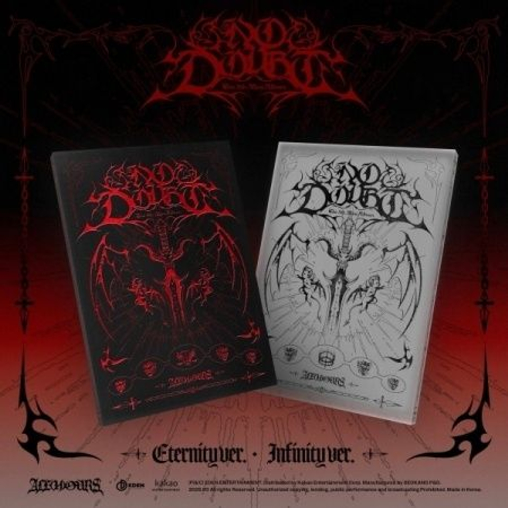 Альбом ALL(H)OURS - NO DOUBT 5th Mini Album 2 Version SET