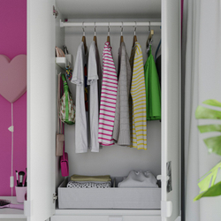 IKEA ALTARLIDEN  (ИКЕА АЛТАРЛИДЕН)  -  Вешалка - с контейнером/белая