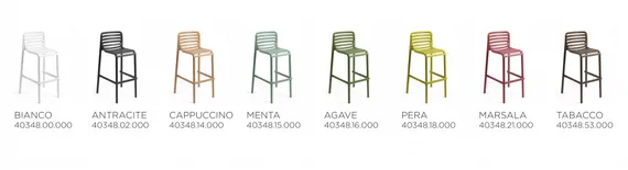 Барный стул Doga Stool антрацит