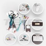 Магнитола для Toyota Crown / Crown Majesta S170 1999-2004 - Teyes CC3-2K-360 монитор 10.36" 2K QLED на Android 10, Быстрая, CarPlay, 4G SIM-слот, 4 камеры в комплекте