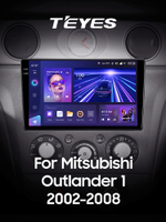 Teyes CC3 2K 9"для Mitsubishi Outlander 1, Airtrek 2002-2008