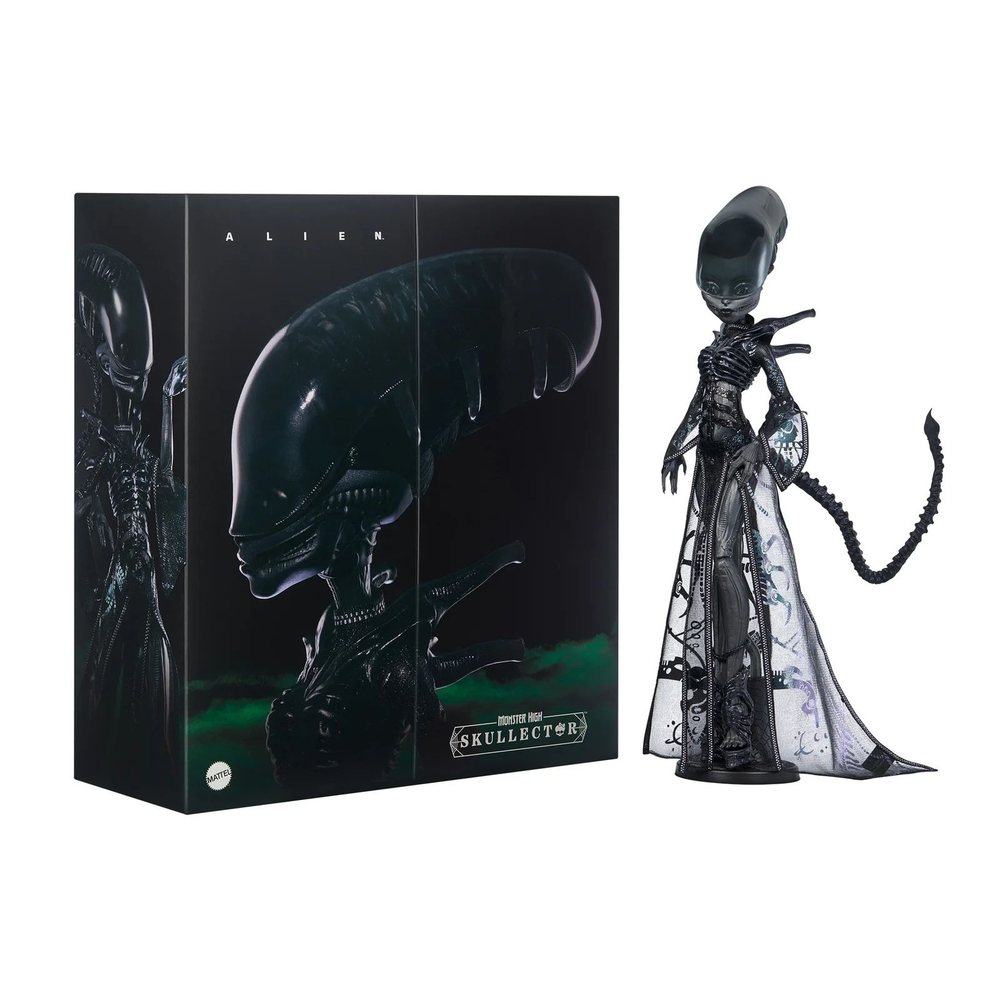 Кукла Monster high Skullector Alien Чужой