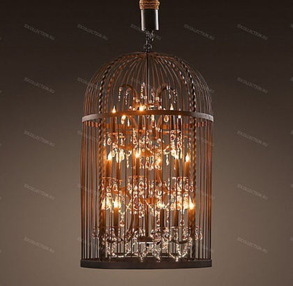 Люстра VINTAGE BIRDCAGE Restoration Hardware 68060290