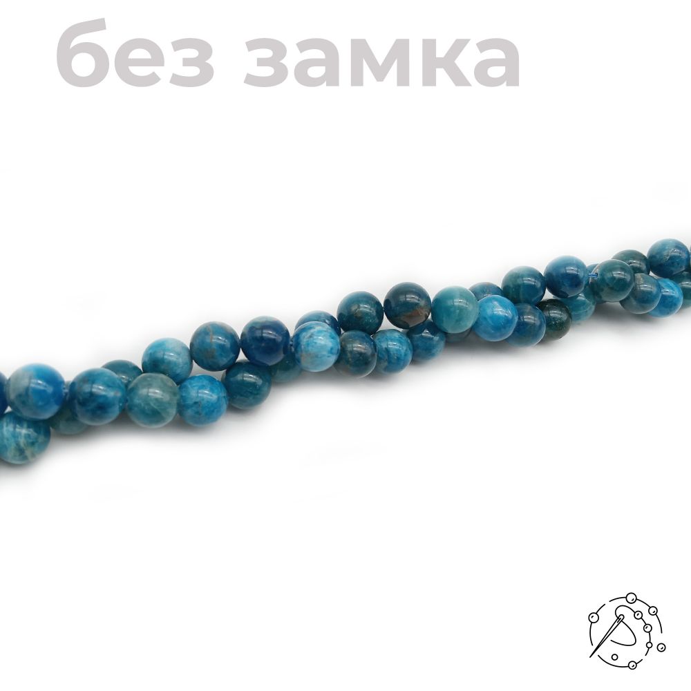 Нить бусин из апатита 12 мм