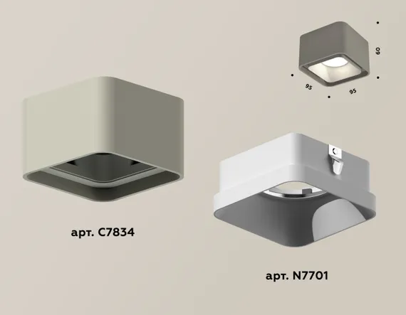 Точечный светильник Techno XS7834001 Ambrella