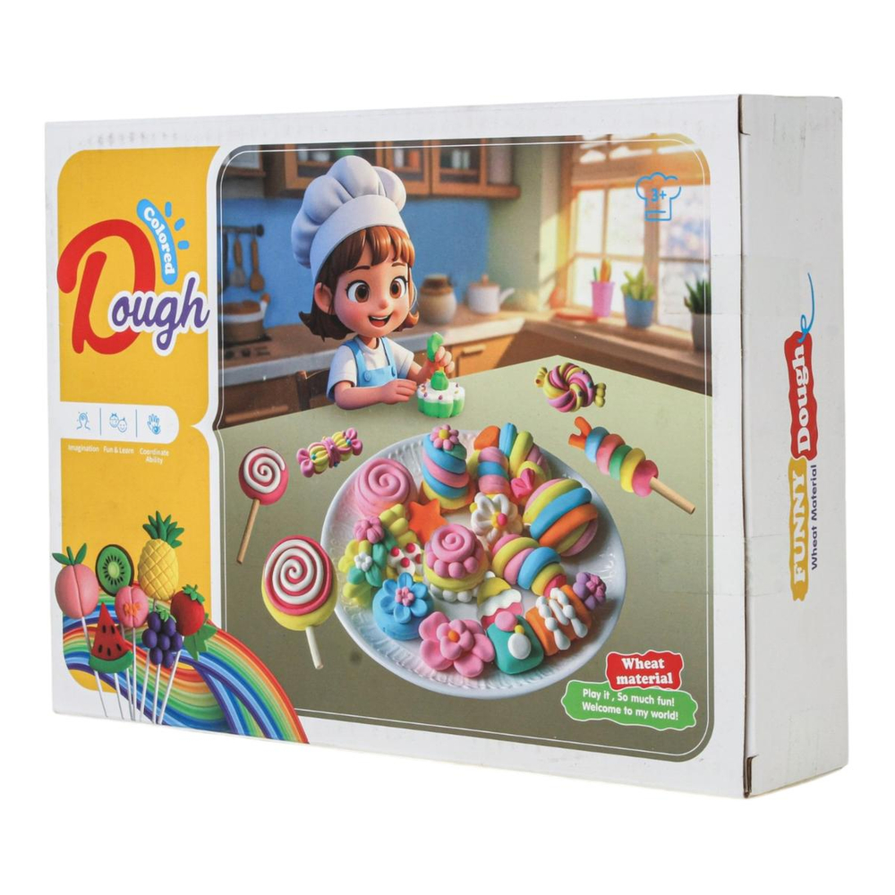 Игровой набор для лепки коробка 9013