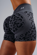 Шорты Push-Up Compression Leopard Shorts PRIMAL 856 Черные
