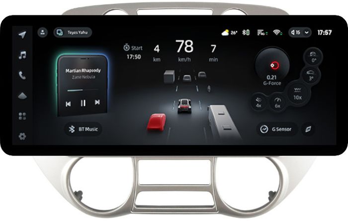 Магнитола для Hyundai i20 2009-2012 (климат) - Teyes CC4PRO монитор 12.3" 2K QLED + рамка 9, Android 13, Быстрейшая, Snapdragon 778G, ИИ, CarPlay, DSP, 4G SIM-слот