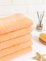 Полотенце махровое, г/к, 50х90, арт. 50-90 BS, 460 гр/м2, цвет: 028-персиковый,