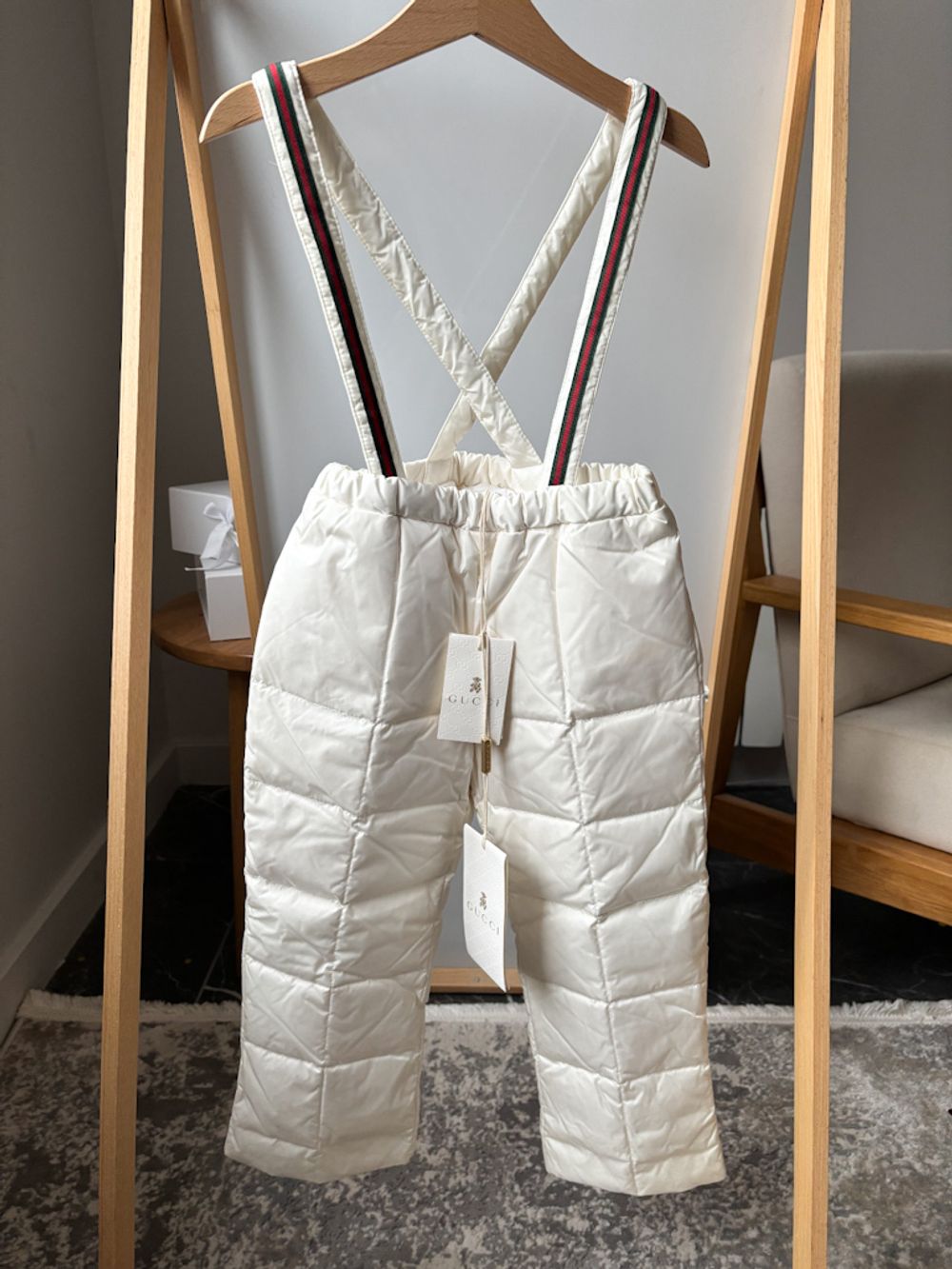 Новые пуховые брюки Gucci, 92
