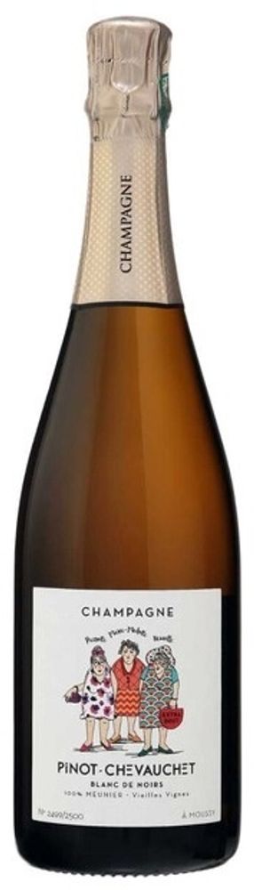 Pinot-Chevauchet, Blanc de Noirs Vieilles Vignes Extra Brut