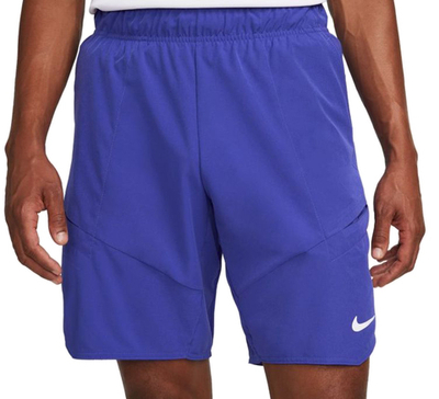 Мужские теннисные шорты Nike Court Dri-Fit Advantage Short 9in - lapis/black/white