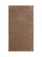 Полотенце махровое DeNASTIA Узкая Волна 500gsm 50x90 100% хлопок, коричневый