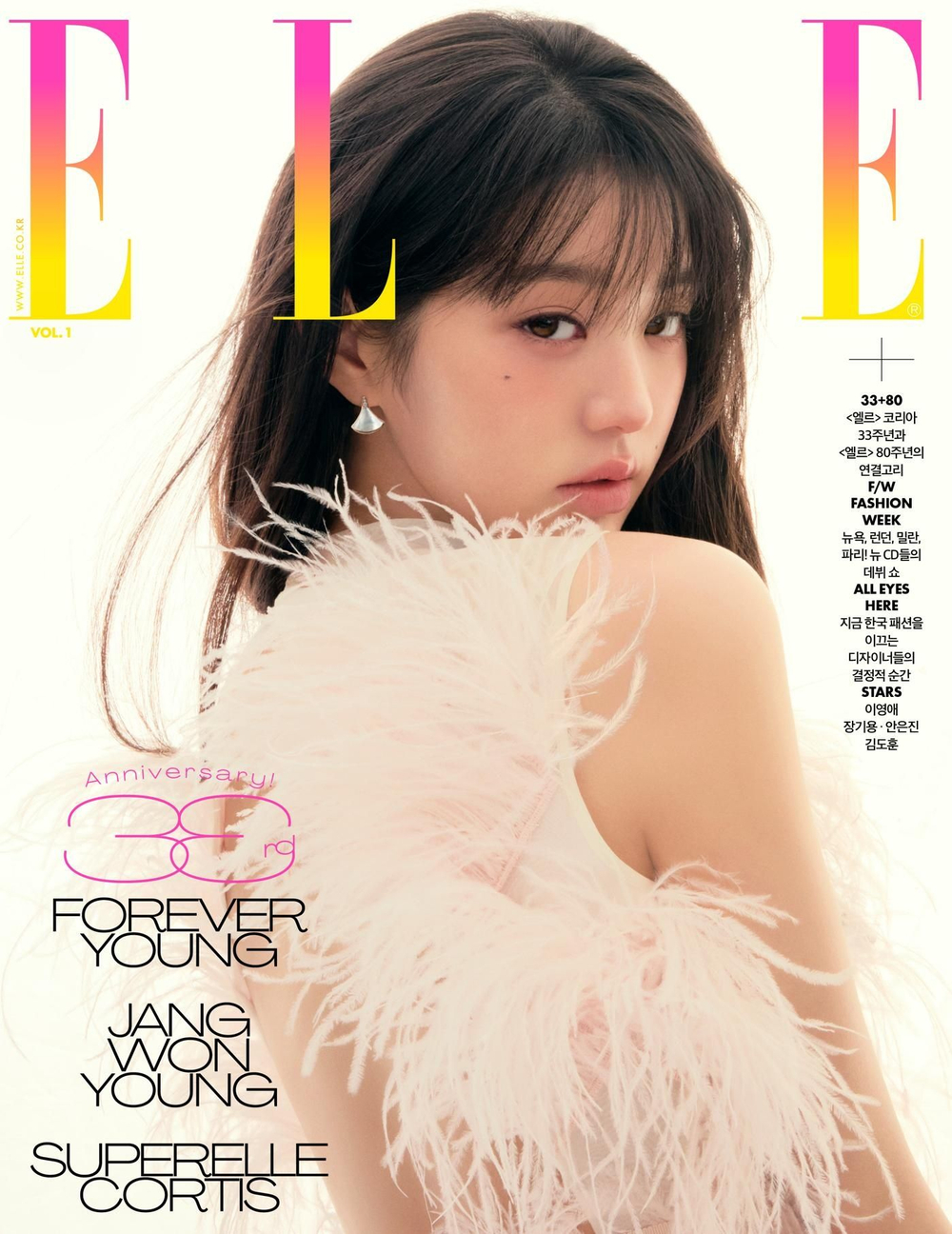 публикация ELLE - 2025.11 JANG WON YOUNG F Type