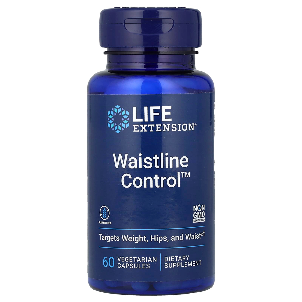 Life Extension, Waistline Control ™, 60 вегетарианских капсул