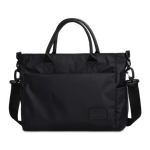 BJIAX Nylon Handbag Briefcase Large Men"s Black