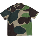 A Bathing Ape Bathing Ape Ss26 Shirts Polyester Single Breasted Summer Thin 0zxsrm313321q зеленый