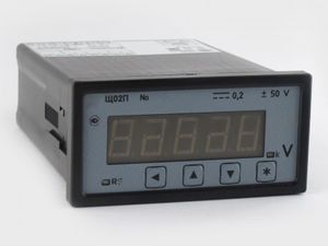 Вольтметр  Щ02П-250В-220ВУ-1RS-X-K-0.2  ТУ25-7504.218-2012. DC. 96х48х122  Электроприбор