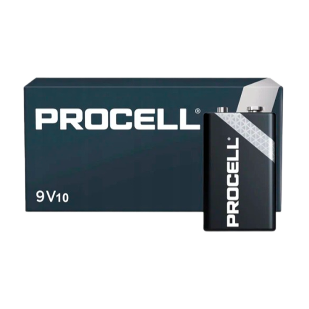 DURACELL PROCELL CONSTANT 6LR61 9V BOX10 батарейка щелочная